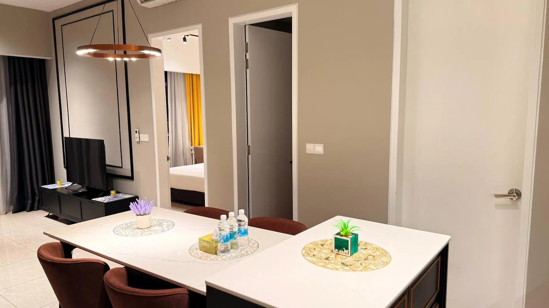 Lavender Suites At Axon Bukit Bintang By Taheeens 쿠알라룸푸르 아파트